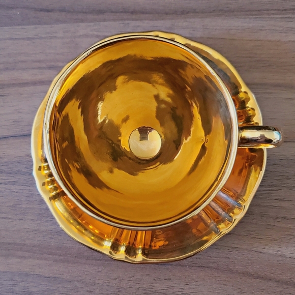 VINTAGE Rare Royal Winton Golden Age Teacup and Saucer Set - Picture 2 of 4